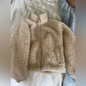 Abercrombie and fitch fur coat